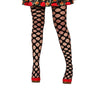 GP18470 – Tag Der Toten Halloween Netzstrumpfhose – Farbe: Schwarz