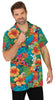 GP18550 – Hawaiianisches Sommerparadies Papageien – Größe: 48 - 50 (M), 52 - 54 (L) – Farbe: Mehrfarbig