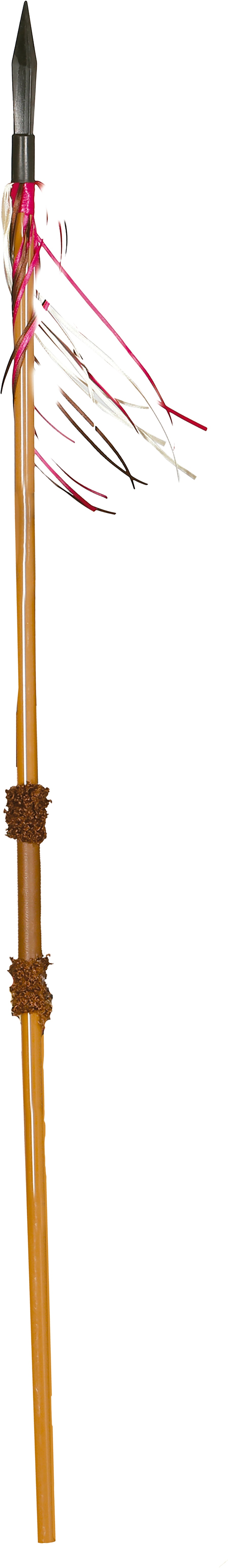GP18612 – Troglodyten Speer Deko Tribal – Farbe: Braun, Ansicht 2