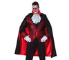 GP18633 – Vampir Cape Halloween Grusel Theater Kostüm – Farbe: Schwarz