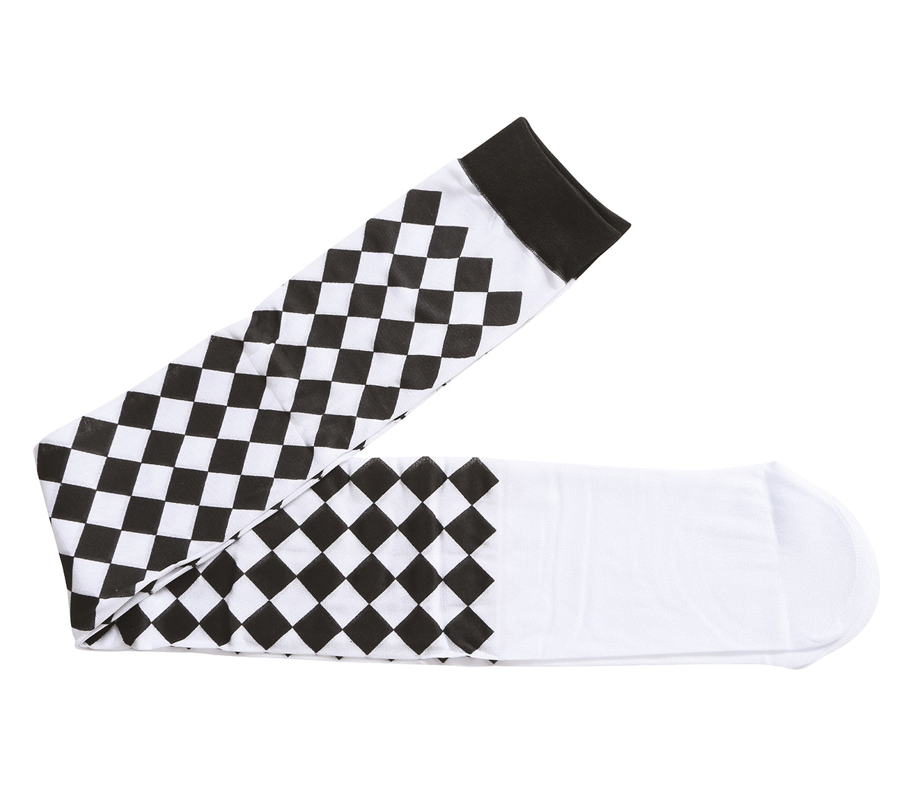 GP18658 – Clown Karneval Überknie Strümpfe Harlekin – Größe: Standard