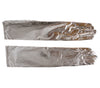 GP18669 – 20er Jahre Glamour Handschuhe Silber – Farbe: Silber, Gold, Rot