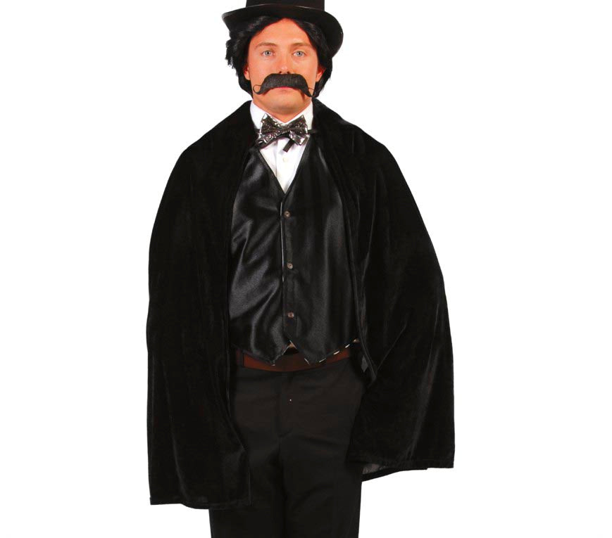 GP18734 – Banditen Umhang Musketiere Schwarzer Vampir – Farbe: Schwarz