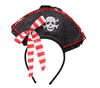GP18741 – Piraten Minihut Haarreif Karneval – Farbe: Schwarz