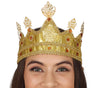 GP18750 – Prinzessin Krone Mittelalterliche Karneval – Farbe: Gold