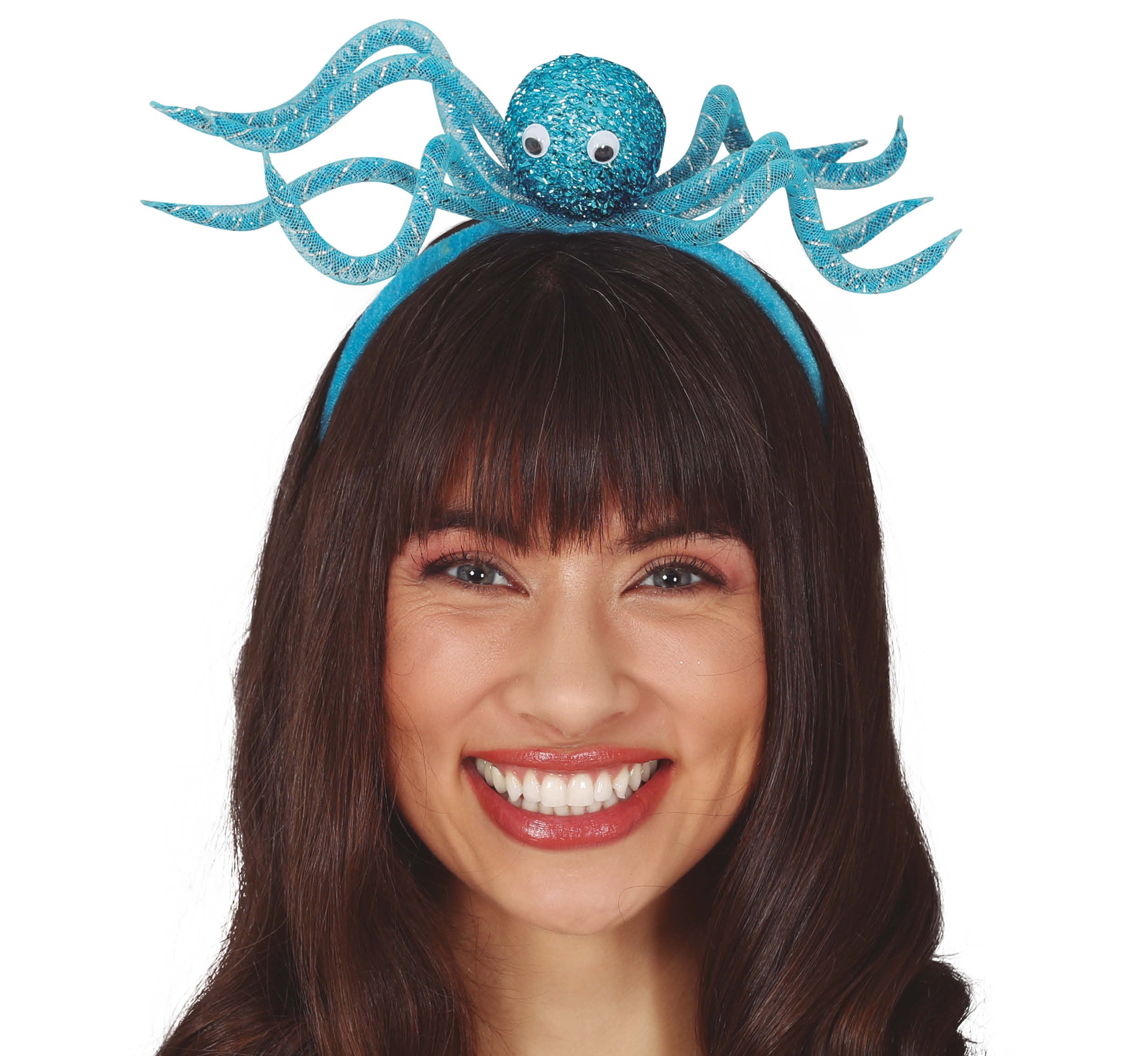 GP18754 – Meerestiere Krake Haarreif Karneval – Farbe: Blau