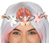 GP18767 – Sirenen Krone Karneval Accessoire – Farbe: Mehrfarbig