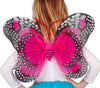 GP18774 – Tier Flügel Rosa Magische Fee Schmetterlings – Farbe: Pink