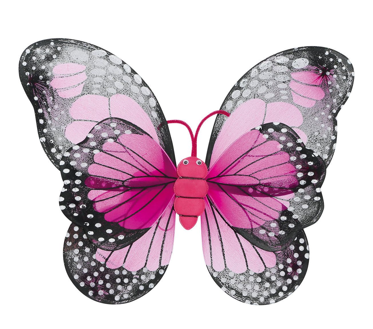 GP18774 – Tier Flügel Rosa Magische Fee Schmetterlings – Farbe: Pink