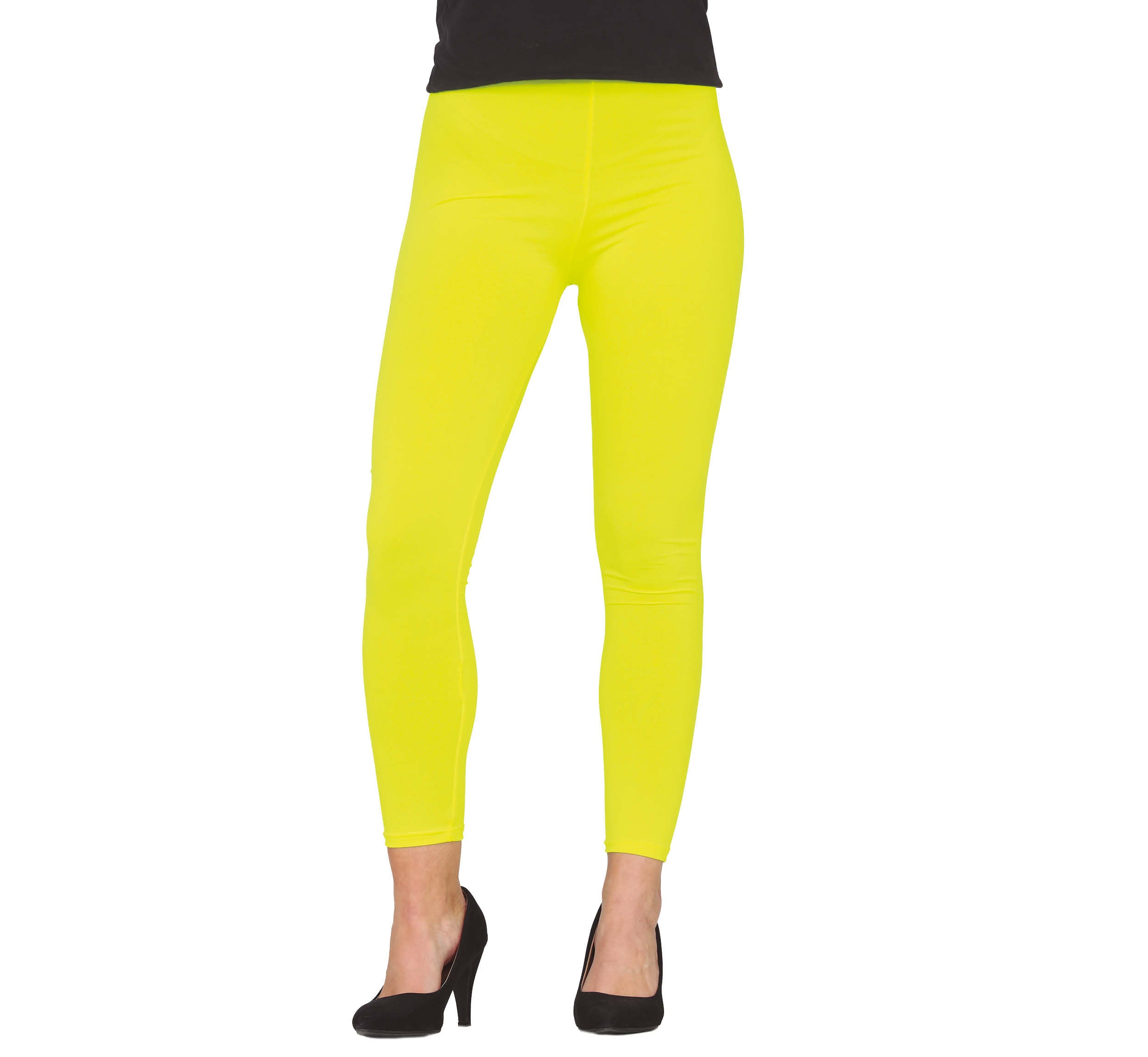 GP18837 – 80S Neon Leggings Retro Pink – Farbe: Gelb
