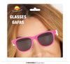 GP18842 – 80Er Jahre Neon Rosa Stilvolle Partybrille – Farbe: Pink