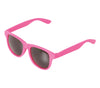 GP18842 – 80Er Jahre Neon Rosa Stilvolle Partybrille – Farbe: Pink