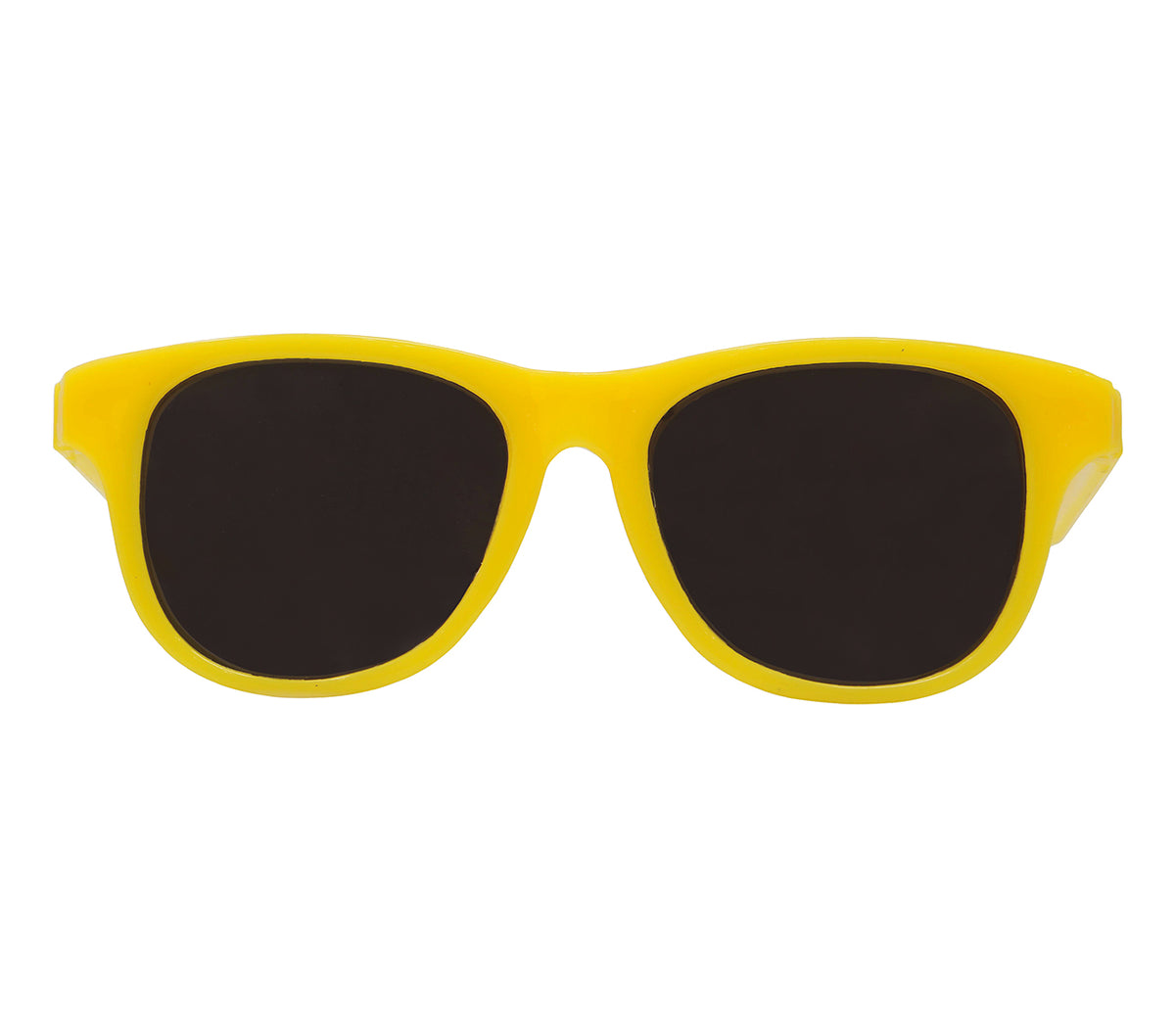 GP18842 – 80Er Jahre Neon Rosa Stilvolle Partybrille – Farbe: Gelb