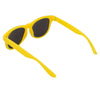 GP18842 – 80Er Jahre Neon Rosa Stilvolle Partybrille – Farbe: Gelb