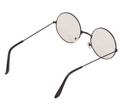 Runde Brille für Erwachsene schwarz Nickelbrille, Bild 4