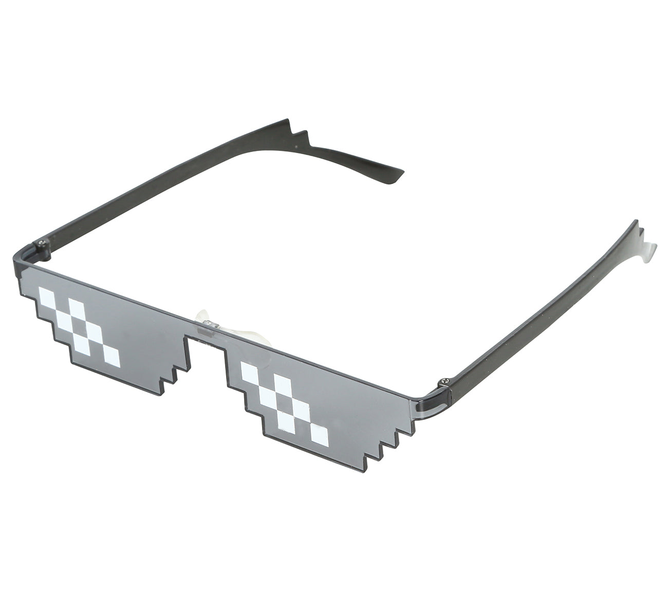 GP18859 – Videospiel Retro Abenteurer Brille – Farbe: Schwarz