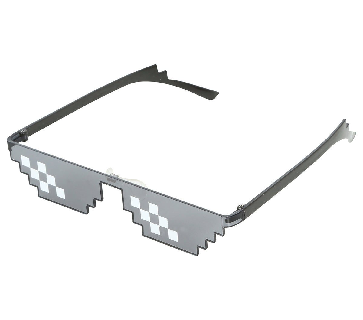 GP18859 – Videospiel Retro Abenteurer Brille – Farbe: Schwarz