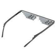 Pixel Brille für Erwachsene schwarz 8 Bit, Bild 5
