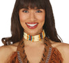 GP18867 – Indianer Karneval Halsband Traditionelles – Farbe: Braun