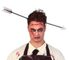 GP18902 – Halloween Pfeil Haarreif Unheimlicher Kopf – Farbe: Schwarz