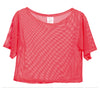 GP18946 – 80s Neon Tanzshirt Karneval Fashion – Farbe: Pink