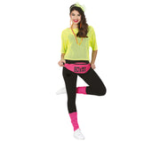 80s Neon Tanzshirt Karneval Fashion, Bild 9