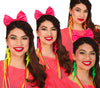 GP18957 – Neon Blitz Ohrhänger 80s Karneval – Farbe: Mehrfarbig