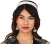 GP18964 – 70s Disco Kugel Ohrringe Tanzparty – Farbe: Silber
