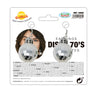 GP18964 – 70s Disco Kugel Ohrringe Tanzparty – Farbe: Silber