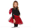 GP18979 – Marienkaefer Fluegel Tutu Kostuem Set – Farbe: Rot