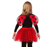 Marienkäfer Kostüm Set für Mädchen Flügel und Tutu, Bild 2