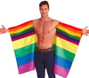 GP18988 – Regenbogen Cape Kostüm Karneval – Farbe: Mehrfarbig