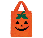 Halloween Korb für Kinder 19 x 23 cm Plüsch, Bild 1
