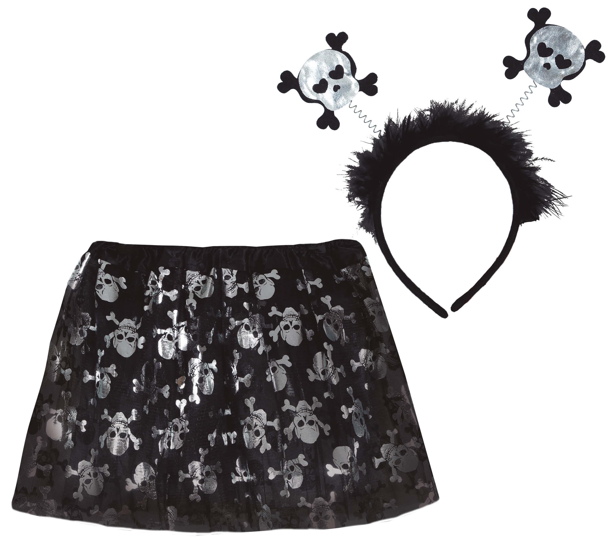 GP19016 – Skelett Piraten Set Halloween – Farbe: Silber