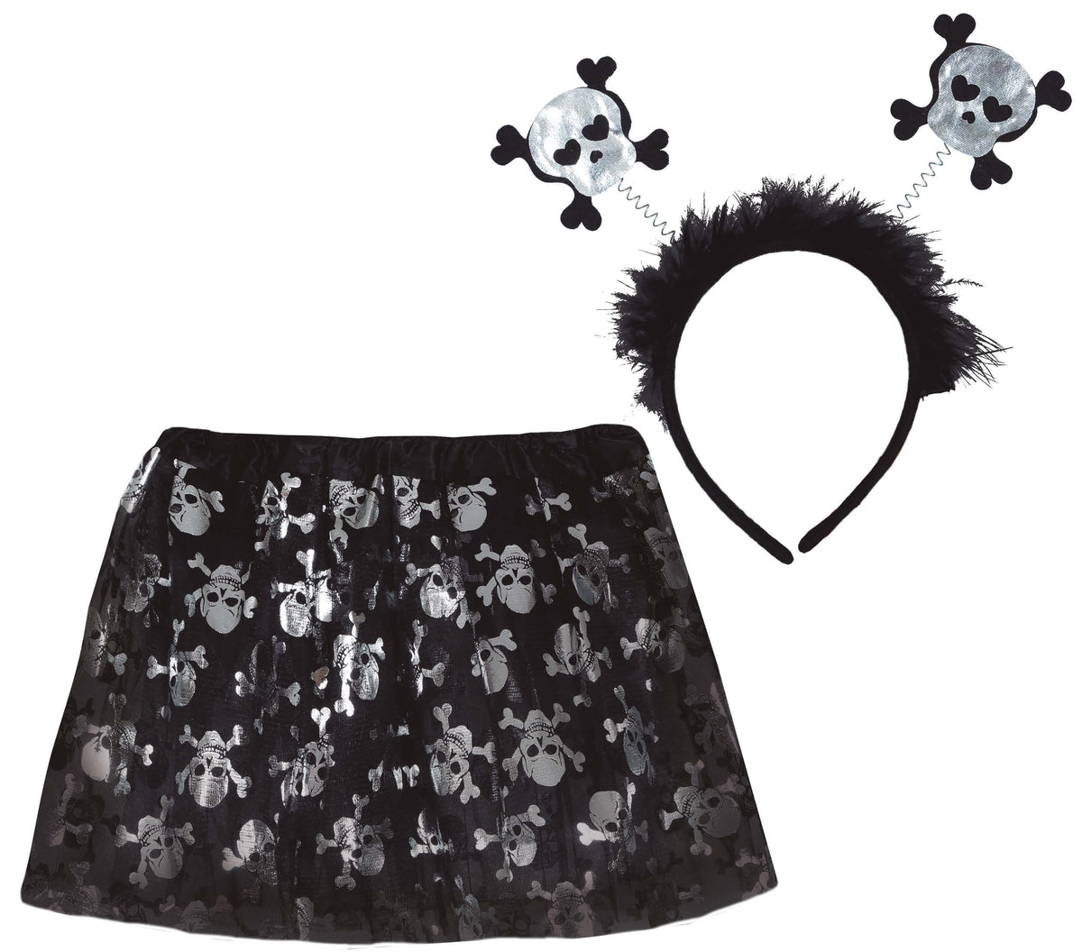 GP19016 – Skelett Piraten Set Halloween – Farbe: Silber