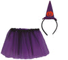 GP19017 – Hexe Halloween Set Mit Haarreif – Farbe: Lila