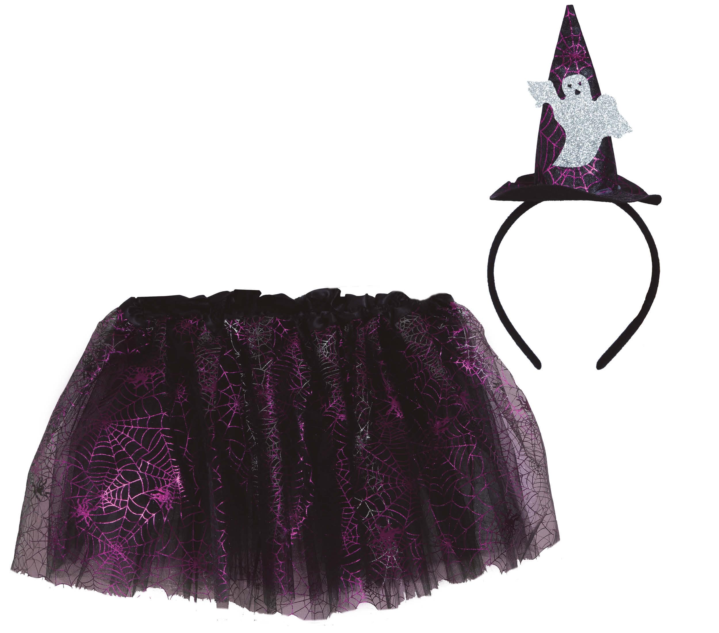 GP19019 – Halloween Geist Kostüm Set – Farbe: Schwarz