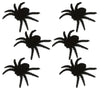 GP19036 – Halloween Deko Set Haarige Schwarze Spinnen – Farbe: Schwarz