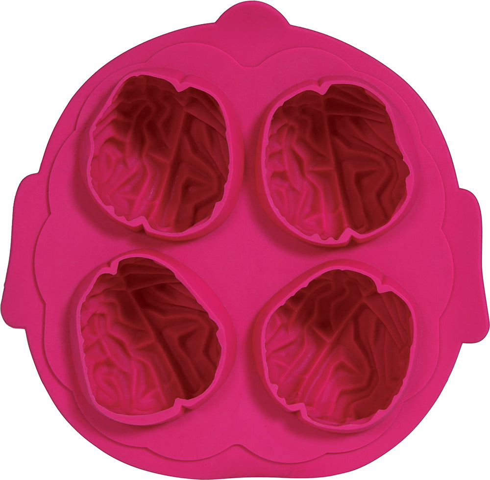 GP19043 – Halloween Gehirnform Keks Ausstecher – Farbe: Pink, Blau