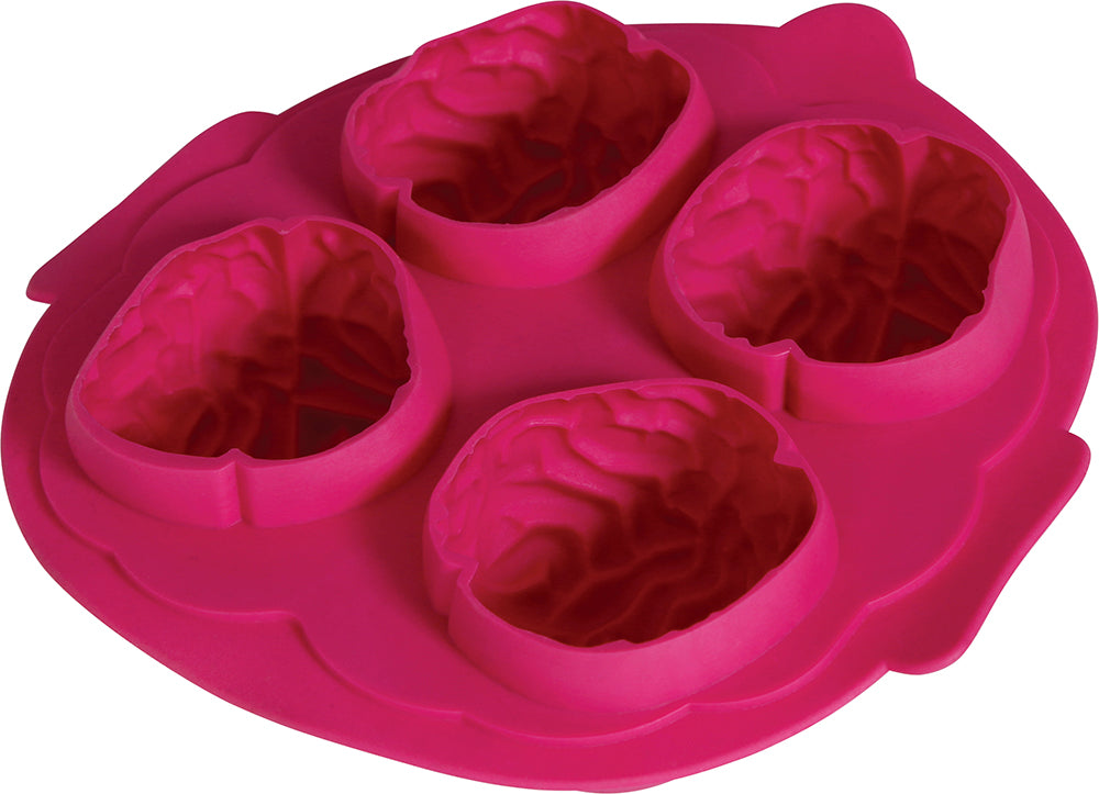 GP19043 – Halloween Gehirnform Keks Ausstecher – Farbe: Pink, Blau