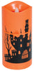 GP19054 – Halloween Projektor Kerze Gruselschloss – Farbe: Orange