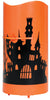 GP19054 – Halloween Projektor Kerze Gruselschloss – Farbe: Orange