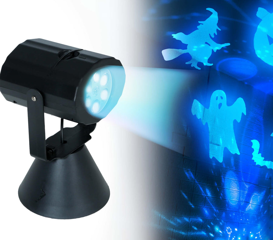 LED Projektor mit Fuß 20 cm Halloween