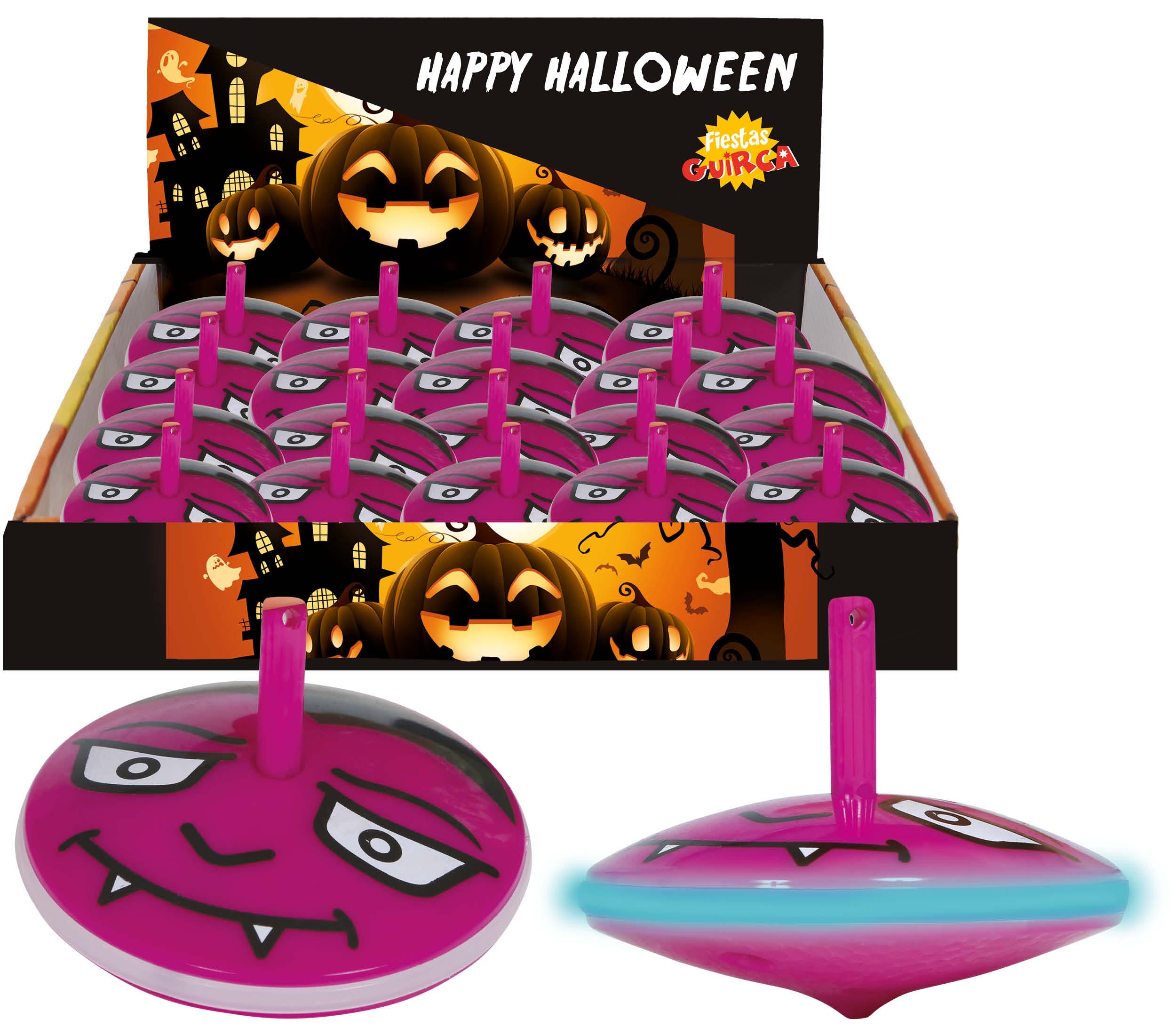 GP19062 – Halloween Kreisel Gruselfigur Spielzeuge – Farbe: Lila