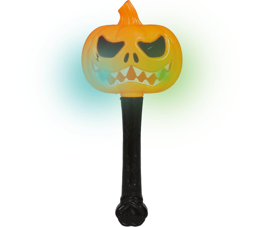 Halloween Schauder Stab Kürbis Gesicht