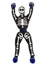Skelett Kletterspiel Halloween Fensterdeko, Bild 2