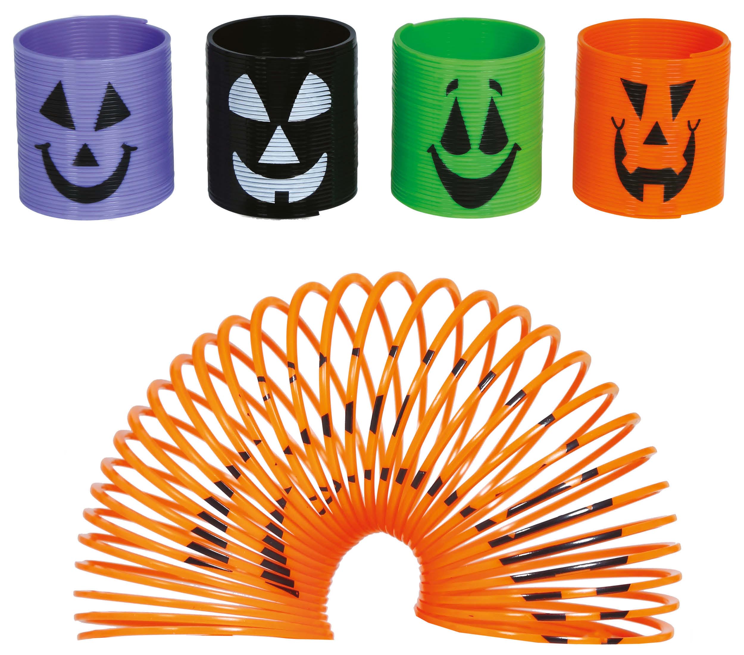 GP19076 – Halloween Spirale Kürbis Gruselspaß – Farbe: Mehrfarbig