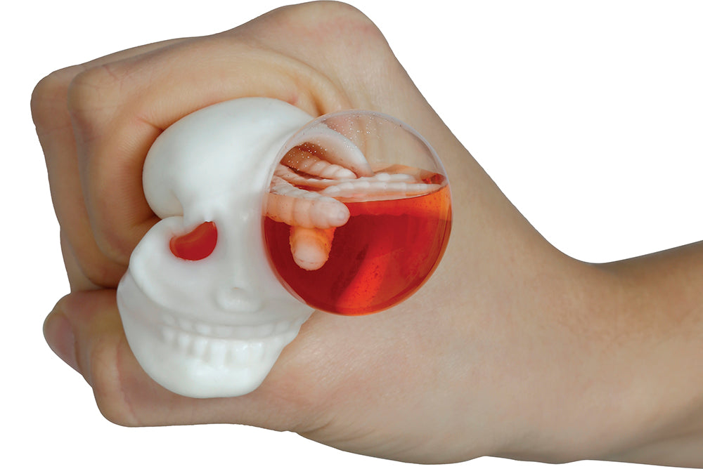 GP19083 – Skelett Elastisches Gehirn Würmer – Farbe: Weiß