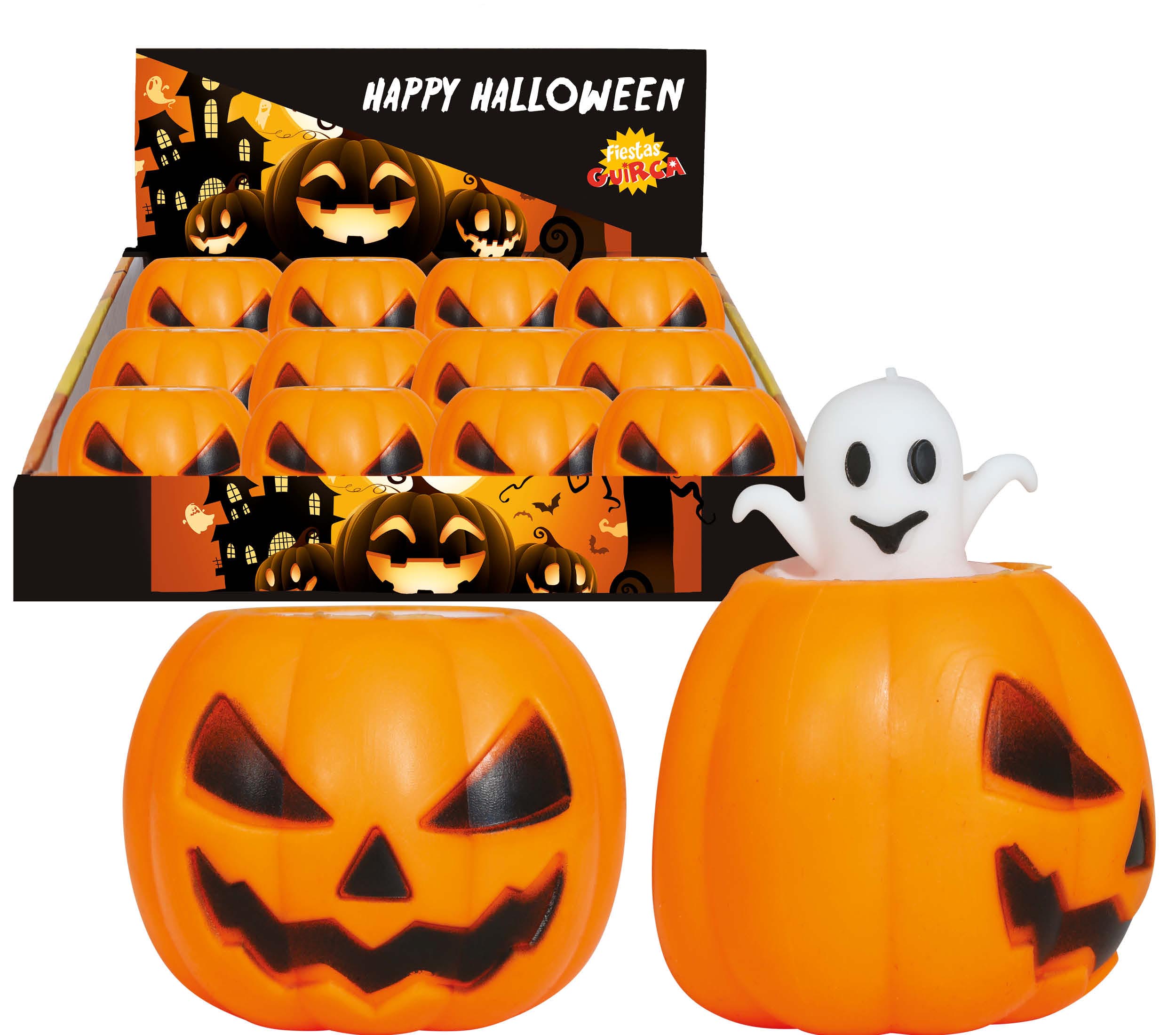 GP19085 – Halloween Kürbis Geister Dekoration Gruseliges – Farbe: Orange