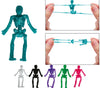 GP19088 – Skelettfiguren Halloween Dekoration Stretch – Farbe: Mehrfarbig